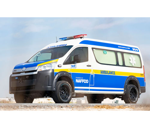 Allrad-Ambulanz - NF-AMB-CUS-HIACE - NAFFCO FZCO - mit Sauerstofftherapie / automatisch