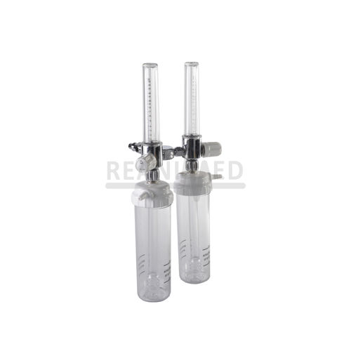 Schwebekörper-Durchflussmesser -  FLW-DBK-A0001 - Reanimed Teknik Tibbi Sistemler Ltd Sti - doppelt / Sauerstoff / für Krankenhaus