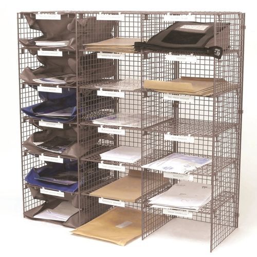 Modulares Regal - MSU18 - Versapak International Limited - offene Bauweise / vergittert / mit Fächern