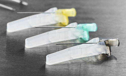 Gesicherte Nadel - Medoject®  - Vitrex Medical A/S - hypodermisch / 20G / 22G