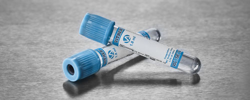 Probenahmeröhrchen für die Gerinnungsdiagnostik - Vacusence+ - Vitrex Medical A/S - zylinderförmig / Blut / für Probennahme