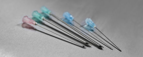 Gesicherte Nadel - Medoject®  - Vitrex Medical A/S - hypodermisch / 20G / 21G