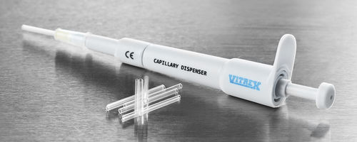 Probenahmeröhrchen für Diagnose - 569013 - Vitrex Medical A/S - zylinderförmig / Blut / Kapillar