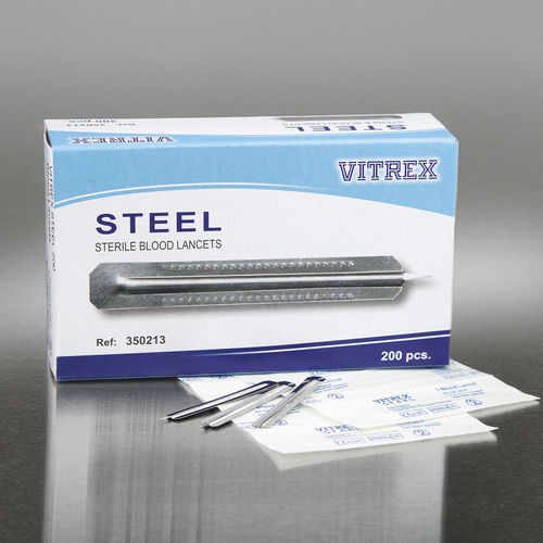 Sterile Lanzette - 350213 - Vitrex Medical A/S - Edelstahl