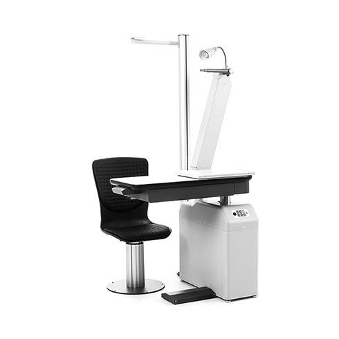 Ophthalmische Arbeitsstation - RT-17A - Rodek - mit Stuhl / mit Licht / kompakt