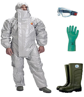 Unisex-Schutzanzug - CHA5 - Axis - weiß