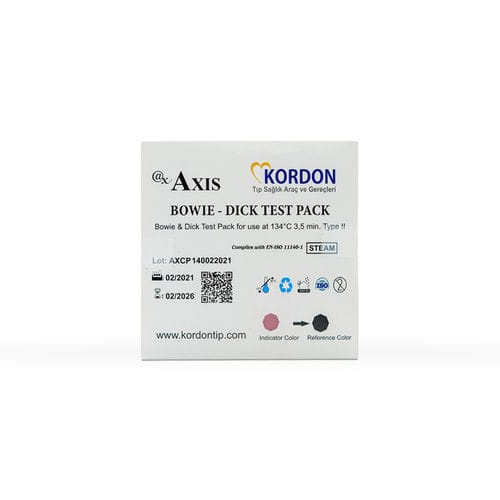 Sterilisations-Testkit - AXCP140 &ndash; 200 - Axis - Bowie-Dick