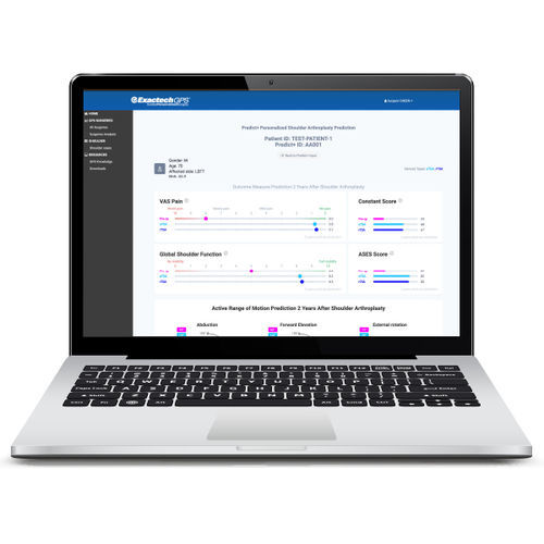 Software für Kliniken - Predict+® - Exactech - für orthopädische Chirurgie / für Traumatologie / Datenanalyse