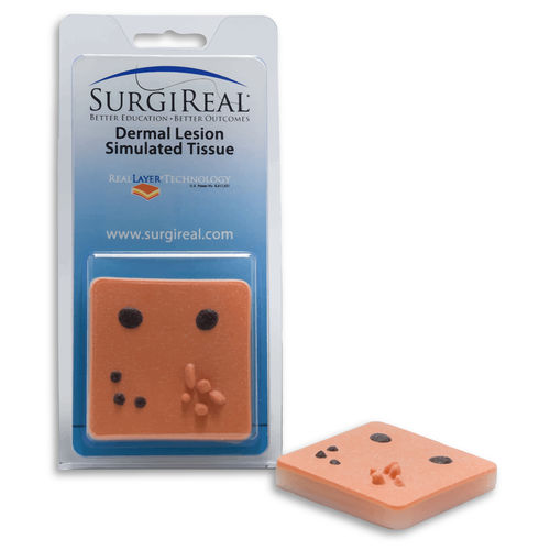 Trainingssimulator - SurgiReal Products - für Biopsie / für dermatologische Behandlung / Pad