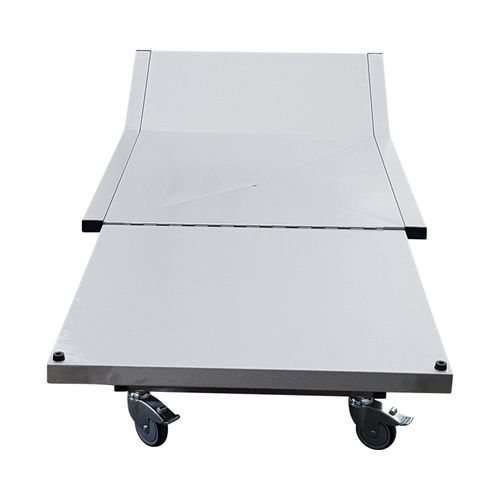 Rechteckiger Tisch - TABL0 series - FRIMA CONCEPT - auf Rollen / Edelstahl / gekühlt