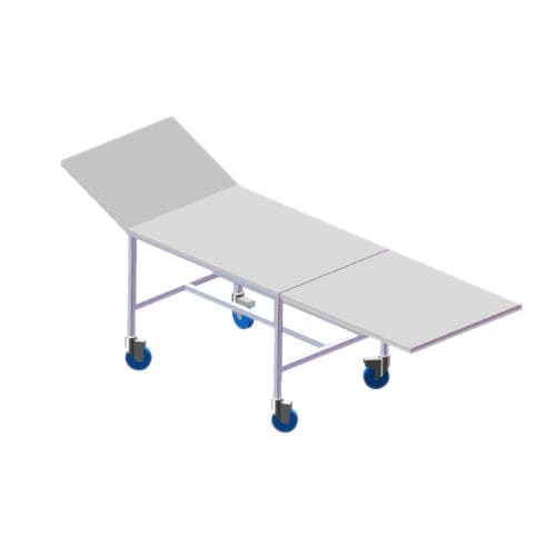 Rechteckiger Tisch - TABL072 - FRIMA CONCEPT - auf Rollen / faltbar / kippbar