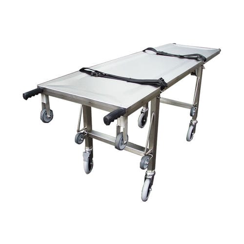 Transport-Fahrtrage - BRAN series - FRIMA CONCEPT - manuell / Edelstahl / ergonomisch