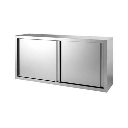 Schrank mit Schiebetür - MHAI series - FRIMA CONCEPT - Edelstahl / mit 2 Türen / 1 Modul