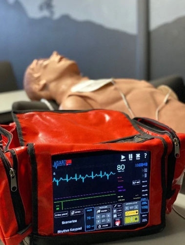 Trainingssimulator - DART Sim  - DART Sim ECG Simulator - EKG / SpO2 / etCO2
