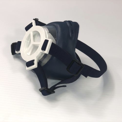 Polypropylen-Atemschutzmaske - 125001 - SynDaver Labs - Polyester / schalenförmig / Halbgesicht