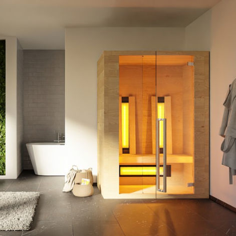 Kabine Sauna - RED - Stenal - Infrarot