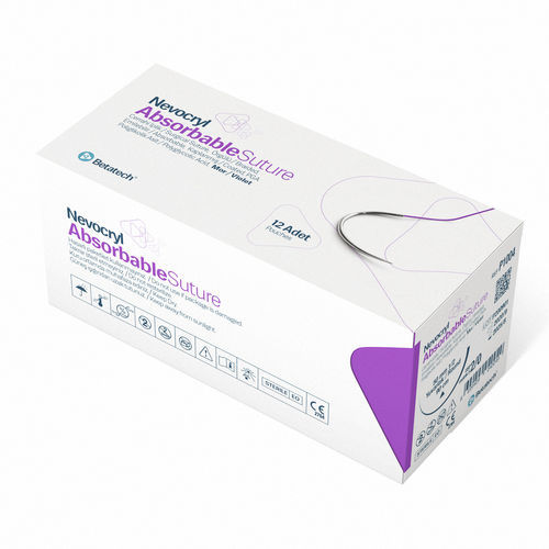 Resorbierbarer Nähfaden - NEVOCRYL PGA  - Betatech Medical - Allgemeinchirurgie / orthopädische Chirurgie / ophthalmische Chirurgie