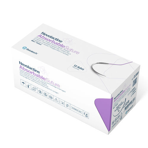 Resorbierbarer Nähfaden - NEVOLACTINE PGLA - Betatech Medical - Allgemeinchirurgie / orthopädische Chirurgie / ophthalmische Chirurgie