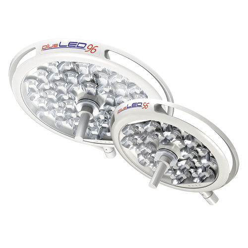 Deckenmontierte OP-Leuchte - plusLED - Klaromed - LED / mit 2 Armen / 96