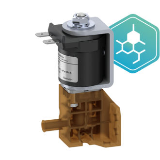 Medizinische Ventil - U9x.60x.- - A. u. K. Müller GmbH & Co. KG - Vakuum / direktgesteuert / PTFE