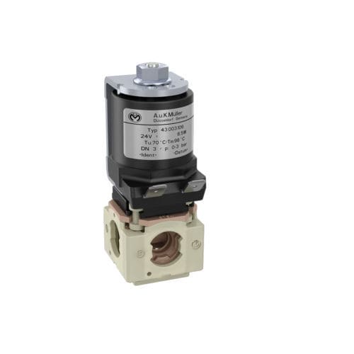 Medizinische Ventil - 43.00x.xx6 - A. u. K. Müller GmbH & Co. KG - Solenoid / mediengetrennt / direktgesteuert