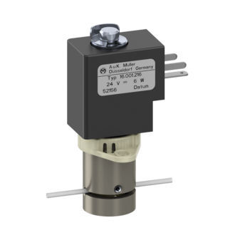 Medizinische Ventil - 16.001.216 - A. u. K. Müller GmbH & Co. KG - Solenoid / direktgesteuert / Edelstahl