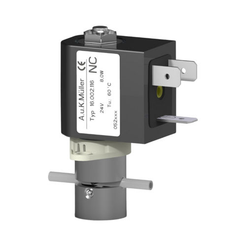 Medizinische Ventil - 16.002.116 - A. u. K. Müller GmbH & Co. KG - Solenoid / direktgesteuert / Edelstahl