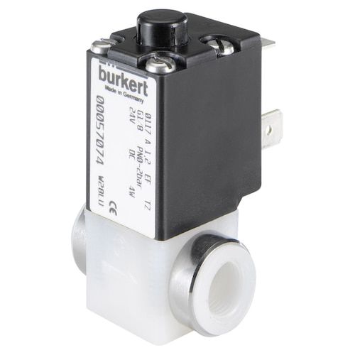 Medizinische Ventil - 0117 - Bürkert GmbH & Co. KG Fluid Control Systems - Solenoid / PTFE