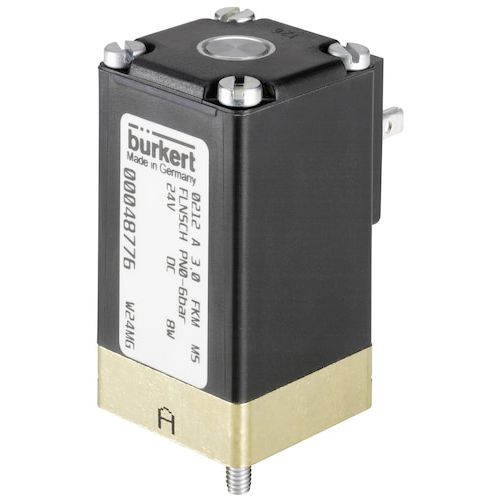 Medizinische Ventil - 0212 - Bürkert GmbH & Co. KG Fluid Control Systems - Gas / Solenoid / Edelstahl