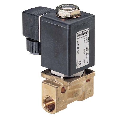 Medizinische Ventil - 0255  - Bürkert GmbH & Co. KG Fluid Control Systems - Solenoid / Edelstahl / Messing