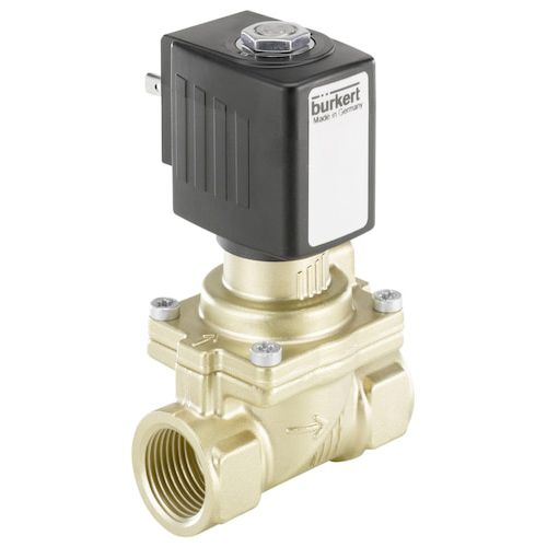 Medizinische Ventil - 6281 - Bürkert GmbH & Co. KG Fluid Control Systems - Solenoid / manuell / Edelstahl