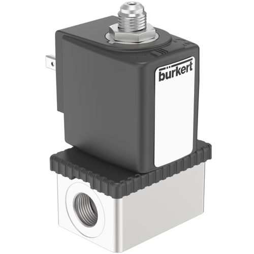Medizinische Ventil - 6014  - Bürkert GmbH & Co. KG Fluid Control Systems - Solenoid / manuell / Edelstahl