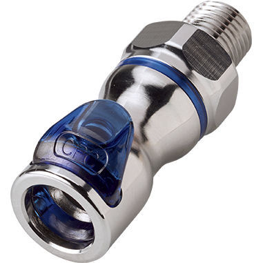 Medizinische Kupplung - LQ4D10004BLU - Colder Products Company GmbH - Federkern