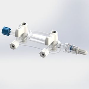3-Wege-Infusionsverteiler - 427148 - Elcam Medical Italy - für die Intensivpflege