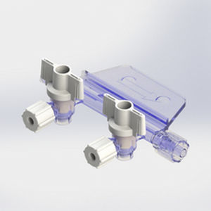 2-Wege-Infusionsverteiler - 427819 - Elcam Medical Italy - für die Intensivpflege