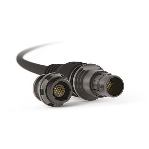 Medizinischer Steckverbinder - UltiMate™ series - Fischer Connectors - für medizinische Geräte / Daten / Aluminium