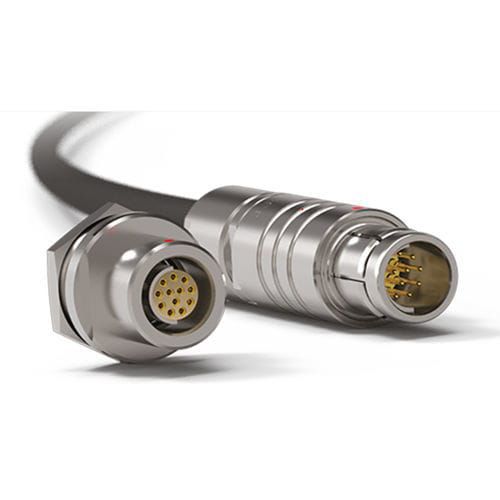 Steckverbinder für medizinische Geräte - Core series  - Fischer Connectors - Edelstahl / wasserdicht / kreisförmig