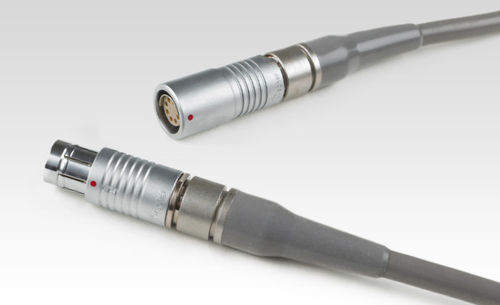 Medizinisches Kabel - Fischer Connectors - Montage / Silikon