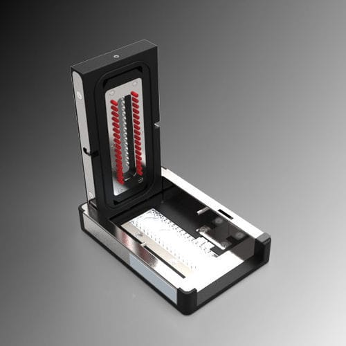 Mikroplatte für Molekularbiologie - LOC CCI 1 - microfluidic ChipShop GmbH - für zellulare Bildgebung / 96 Well