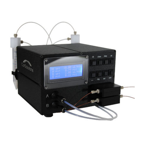 Pulsationsfreie Labor-Schlauchpumpe - PeriWave - microfluidic ChipShop GmbH - zur Verteilung von Flüssigkeiten