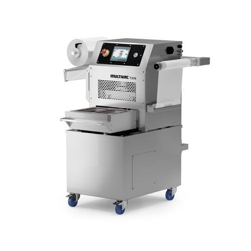 Halbautomatische Versiegelmaschine - T 205 - MULTIVAC - für die Pharmaindustrie / auf Rollen