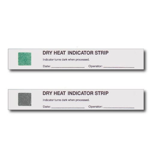Sterilisationsteststreifen - DIS-100 - Crosstex International, Inc - Farbmetrik