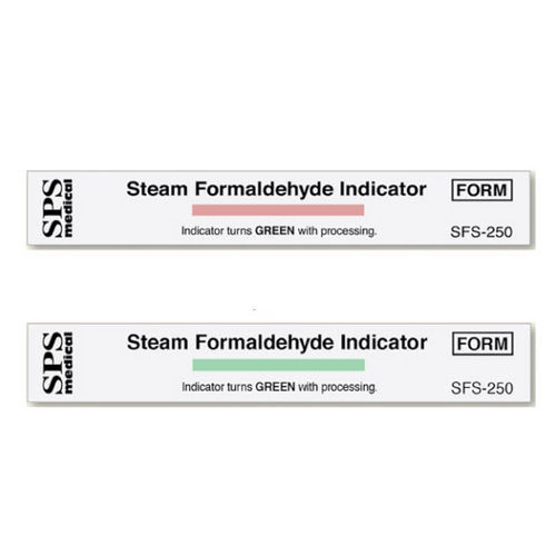 Sterilisationsteststreifen - SFS-250 - Crosstex International, Inc - Farbmetrik