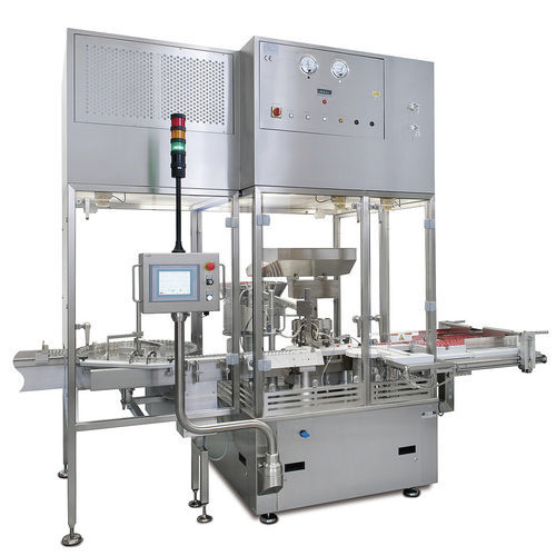 Verschlussmaschine für die Pharmaindustrie - VVM - OPTIMA - kompakt / für Ampullen / für Spritzen
