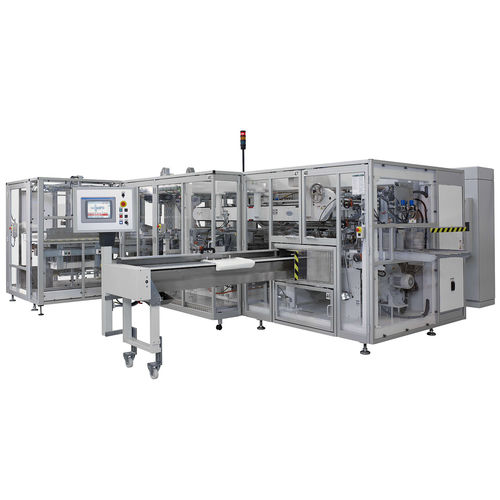 Automatische Verpackungsmaschine - HS OS3 - OPTIMA - bodenstehend / für Säcke / für die Pharmaindustrie