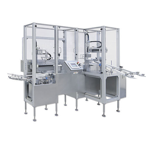 Intermittierende Verpackungsmaschine - SH - OPTIMA - horizontal / kompakt / für Spritzen