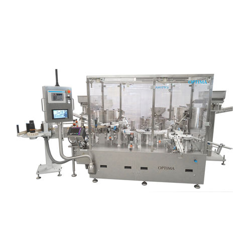 Labeling Maschine / für die Pharmaindustrie - EK - OPTIMA - automatisch
