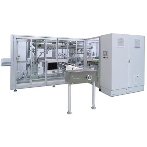 Automatische Verpackungsmaschine - OPTIMA DS1 - OPTIMA - halbautomatisch / bodenstehend / für Förderbänder