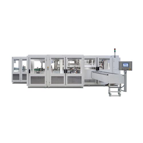 Automatische Verpackungsmaschine - LS OS3 - OPTIMA - linear / bodenstehend / kompakt