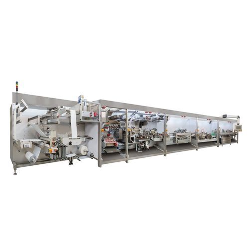 Horizontales Verpackungssystem - TDC300 - OPTIMA - bodenstehend / für sterile Materialien / Gazetupfer